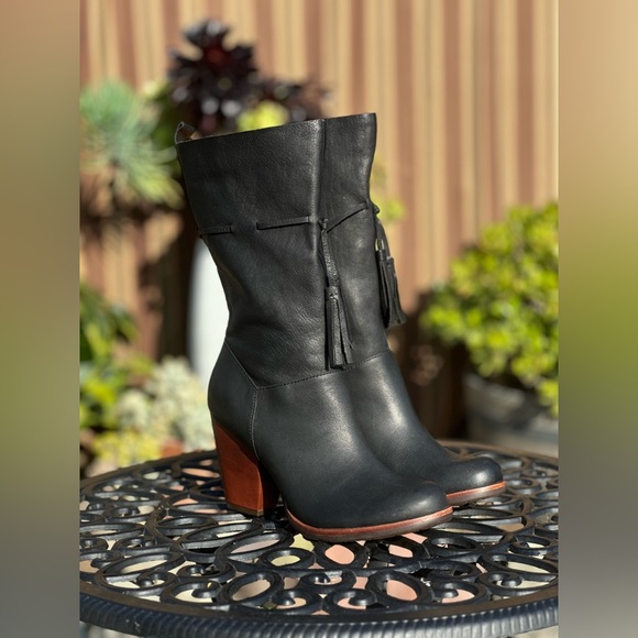 Kork-Ease — Mid-Calf Leather Boots - Picture 2 of 8
